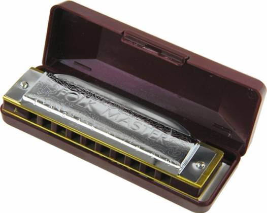 Suzuki SU-FM1072D Folkmaster 10 Hole Diatonic Harmonica -Key of D | Jack's On Queen