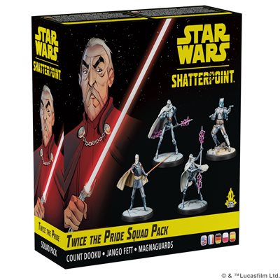Star Wars: Shatterpoint: Twice the Pride: Count Dooku Squad Pack | Jack's On Queen
