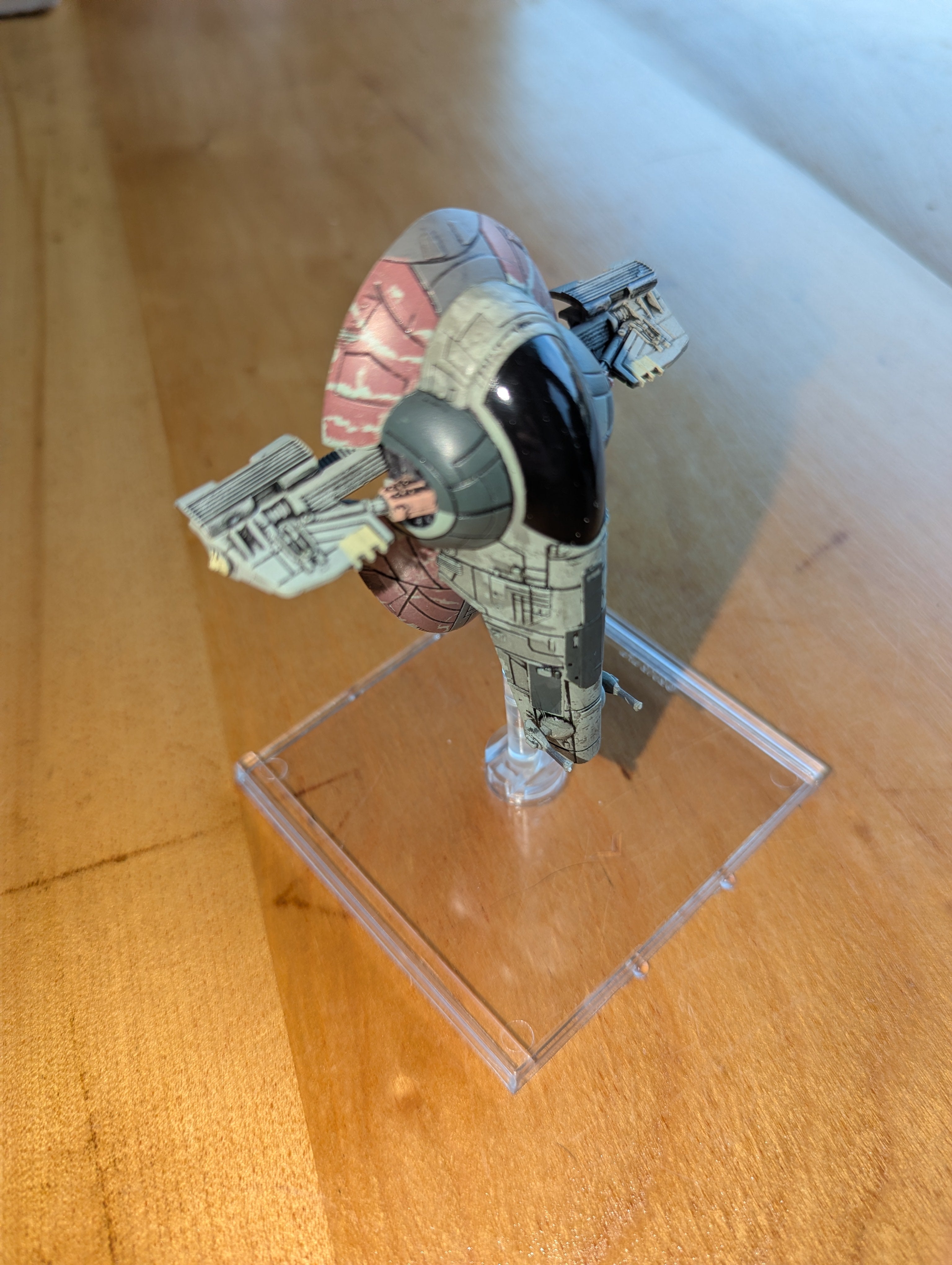 (Used) FFG X-Wing: Slave I, Firespray-31 Ship & Stand (1st Ed SWX07) (AM) | Jack's On Queen