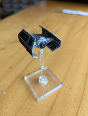 (Used) FFG X-Wing: TIE Advanced Ship & Stand (1st Ed SWX05) (AM) | Jack's On Queen
