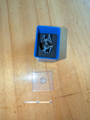 (Used) FFG X-Wing: TIE Interceptor Ship & Stand (1st Ed SWX09) (AM) | Jack's On Queen