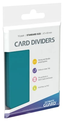 CARD DIVIDERS - Ultimate Guard (Petrol) UGD010452 | Jack's On Queen