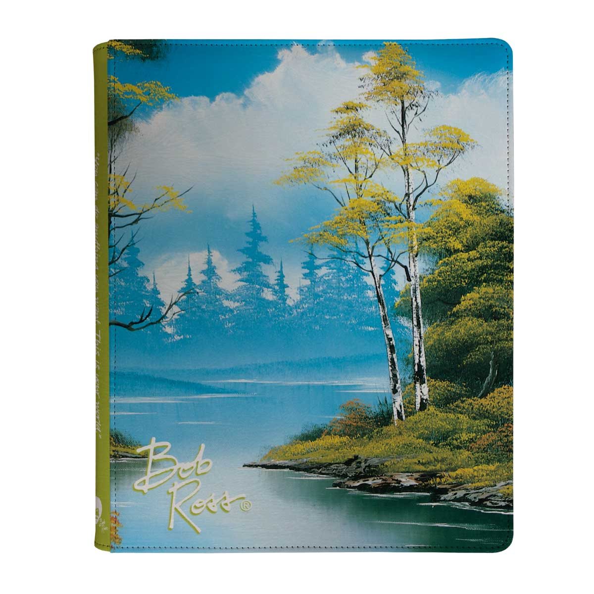UP BINDER BOB ROSS LAKESIDE PATH BLACK 9 PKT | Jack's On Queen