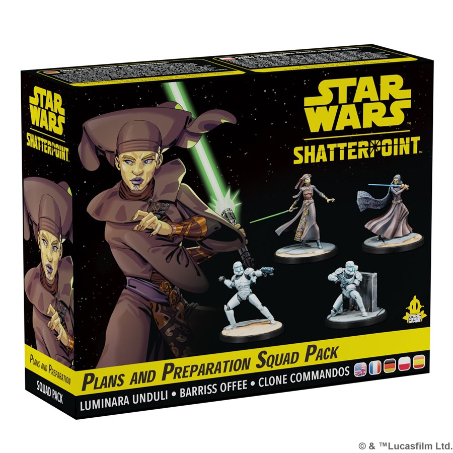 Star Wars: Shatterpoint - Plans and Preperation - General Luminara Unduli Squad Pack | Jack's On Queen