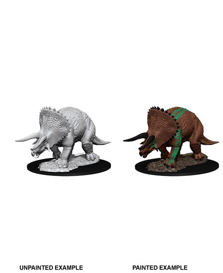 D&D Nolzurs Marvelous Unpainted Miniatures: Wave 7: Triceratops | Jack's On Queen