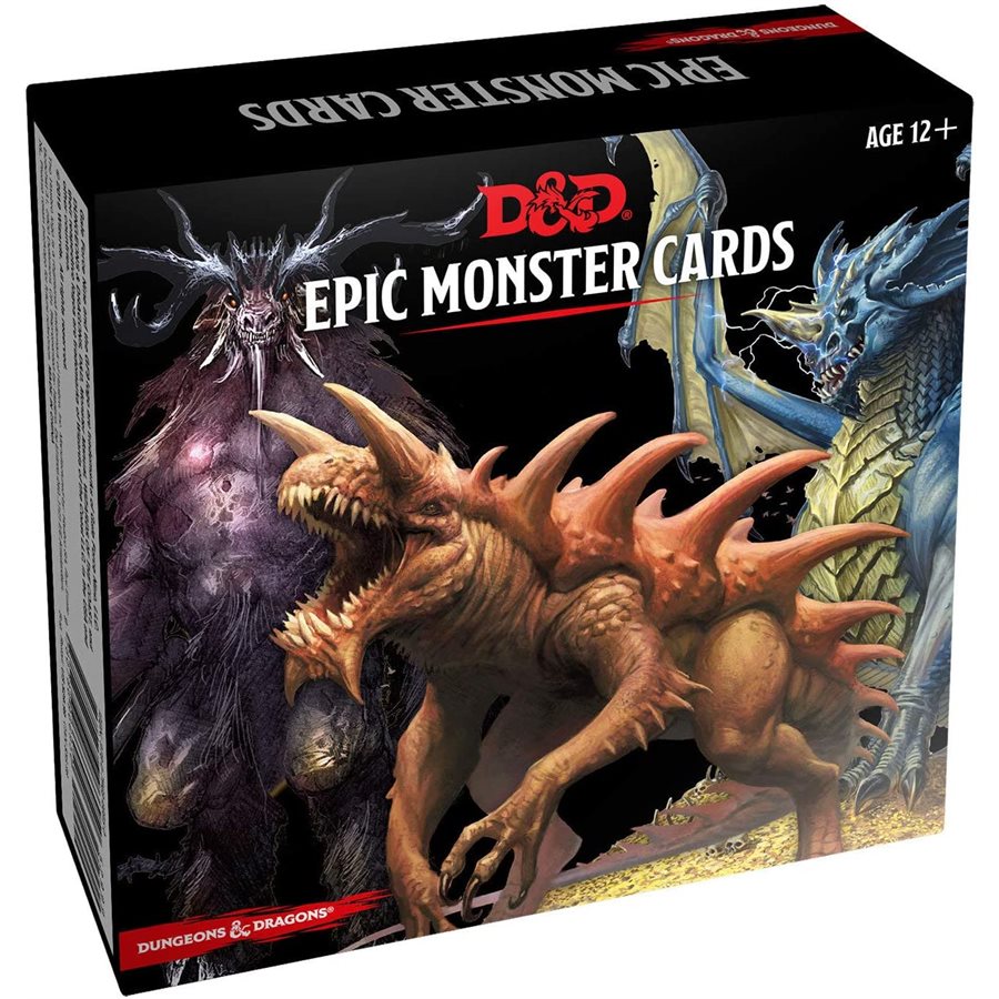 Dungeons & Dragons: Spellbook Cards: Epic Monsters | Jack's On Queen
