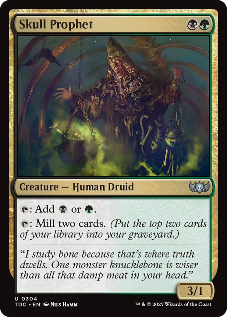 Skull Prophet [Tarkir: Dragonstorm Commander] | Jack's On Queen