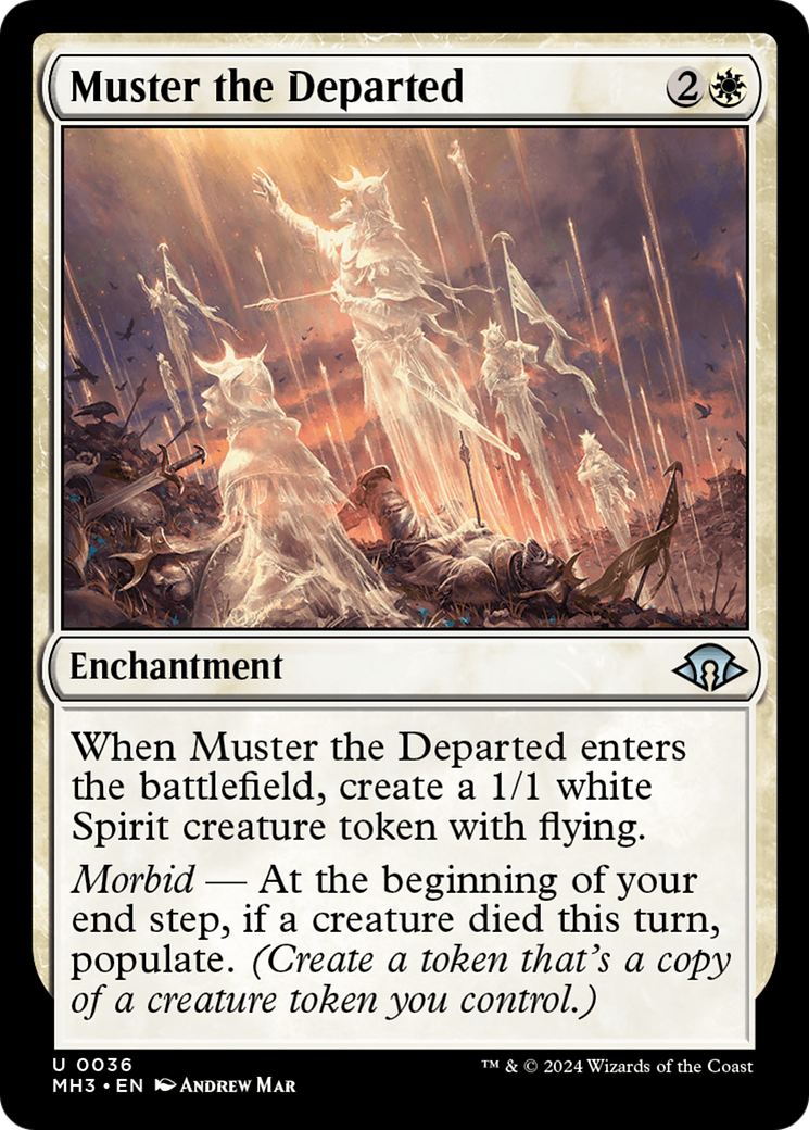 Muster the Departed [Modern Horizons 3] | Jack's On Queen