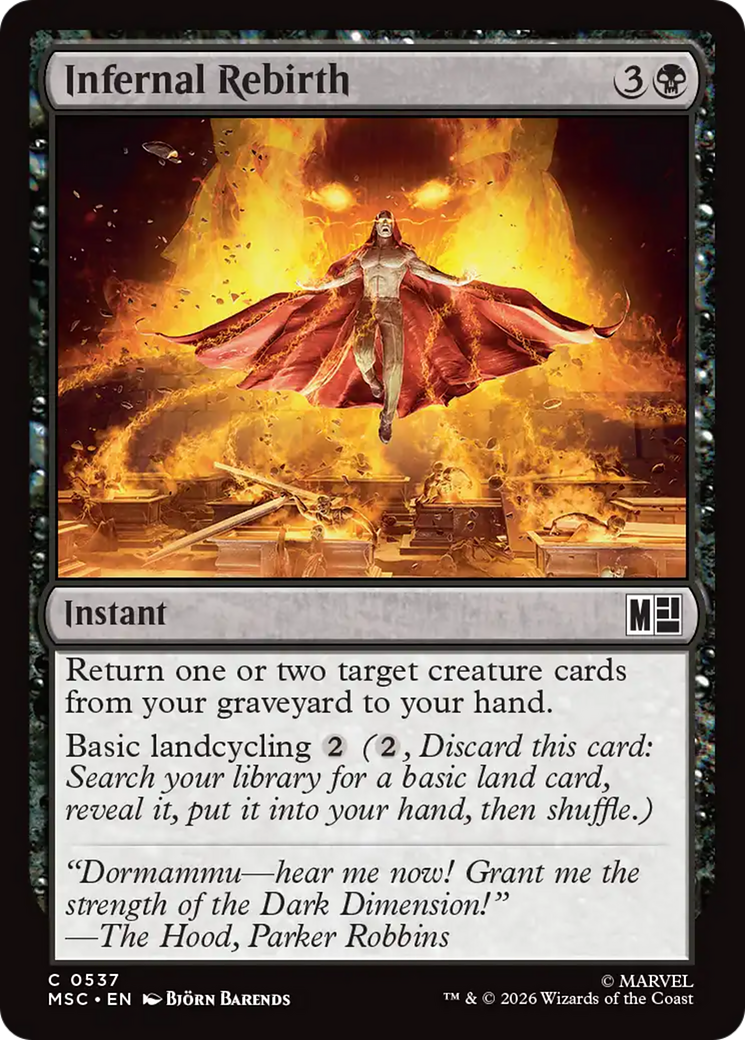 Infernal Rebirth [Marvel Super Heroes Commander] | Jack's On Queen