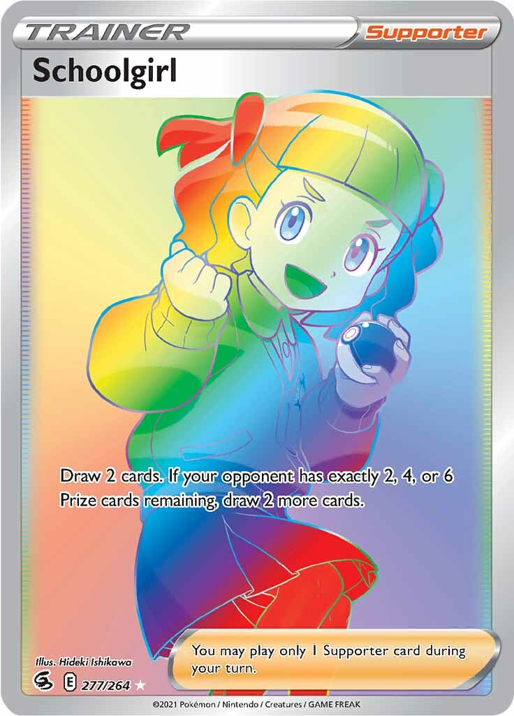 Schoolgirl (277/264) [Sword & Shield: Fusion Strike] | Jack's On Queen