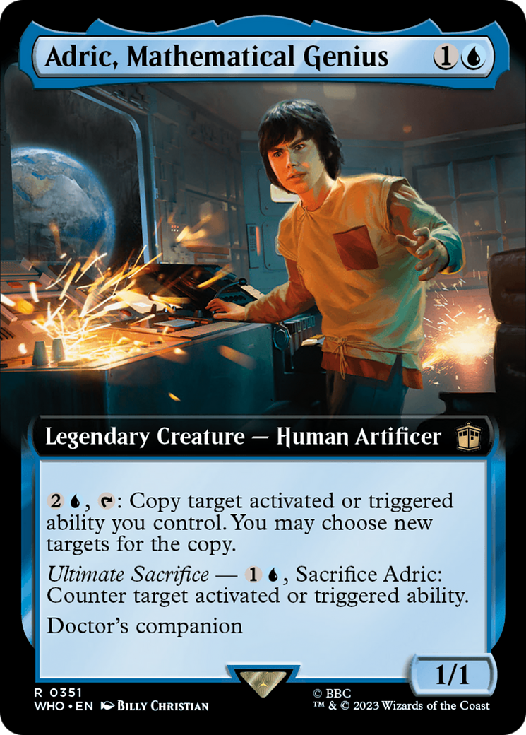 Adric, Mathematical Genius (Extended Art) [Doctor Who] | Jack's On Queen