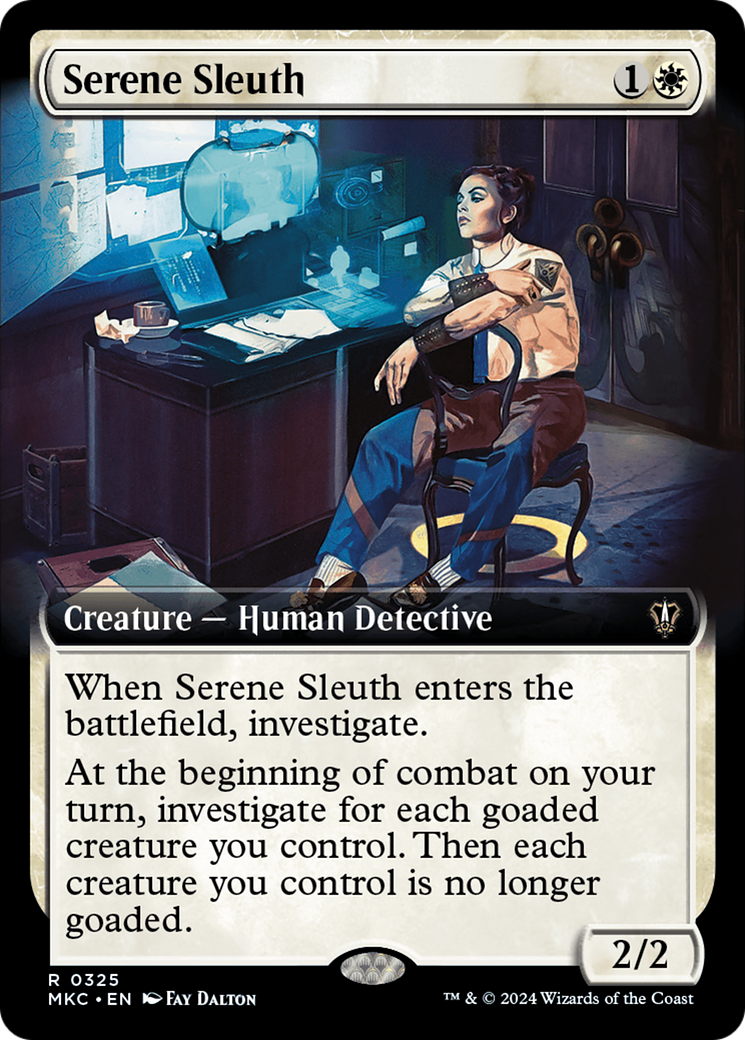 Serene Sleuth (Extended Art) [Murders at Karlov Manor Commander] | Jack's On Queen