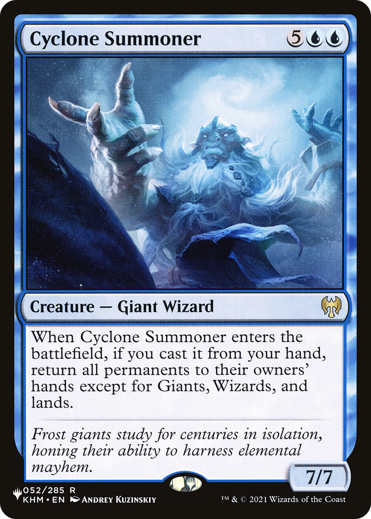 Cyclone Summoner [The List] | Jack's On Queen