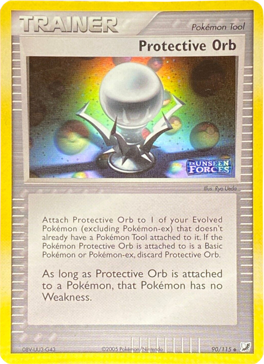 Protective Orb (90/115) (Stamped) [EX: Unseen Forces] | Jack's On Queen