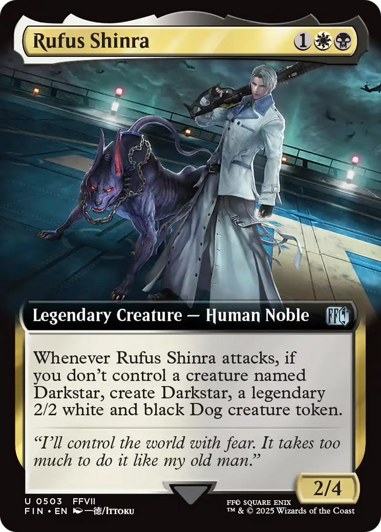Rufus Shinra (Extended Art) [FINAL FANTASY] | Jack's On Queen