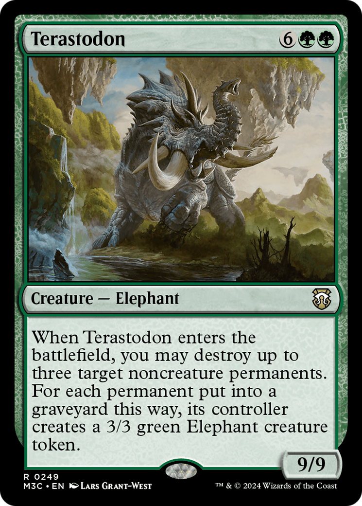 Terastodon (Ripple Foil) [Modern Horizons 3 Commander] | Jack's On Queen