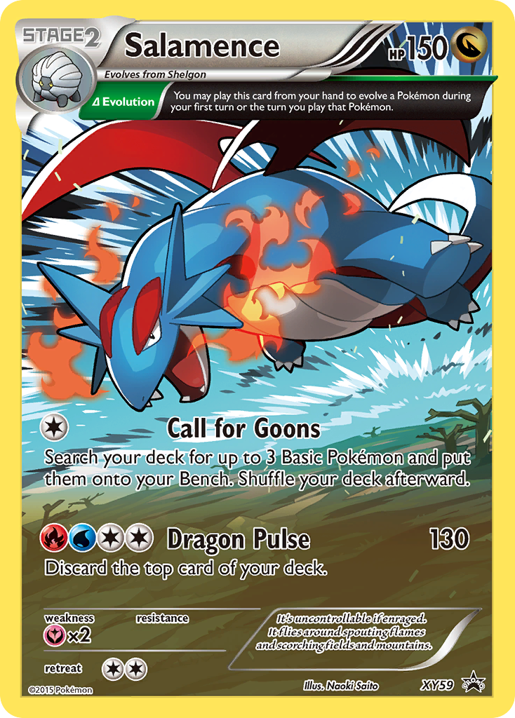 Salamence (XY59) [XY: Black Star Promos] | Jack's On Queen