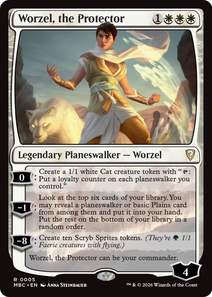Worzel, the Protector [Mystery Booster: Commander Edition] | Jack's On Queen