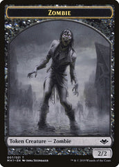 Marit Lage // Zombie Double-Sided Token [Modern Horizons Tokens] | Jack's On Queen