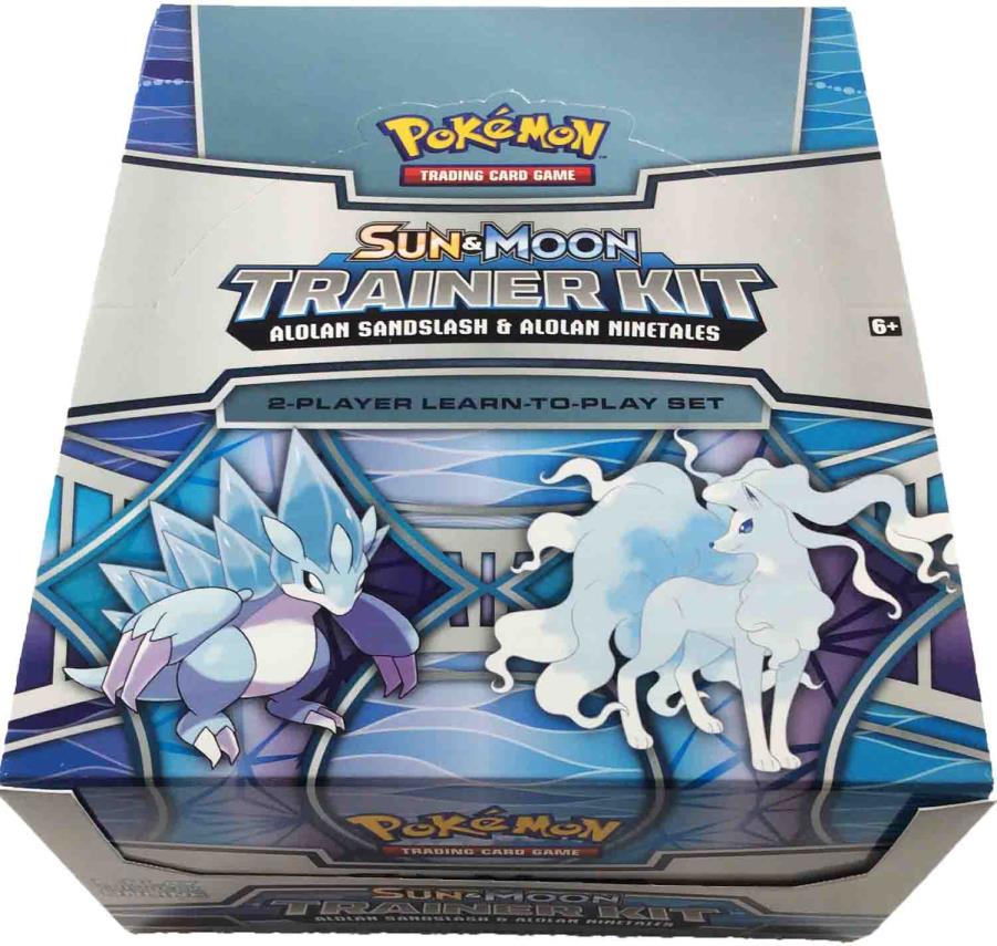Sun & Moon: Trainer Kit Display (Alolan Sandslash & Alolan Ninetales) | Jack's On Queen