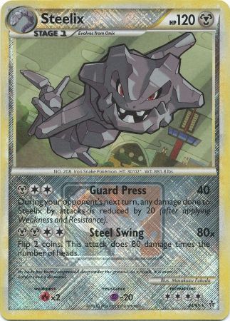 Steelix (24/95) (League Promo) [HeartGold & SoulSilver: Unleashed] | Jack's On Queen