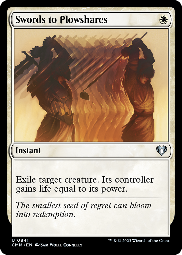 Swords to Plowshares [Commander Masters] | Jack's On Queen