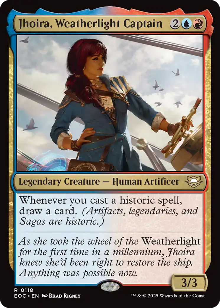 Jhoira, Weatherlight Captain [Edge of Eternities Commander] | Jack's On Queen