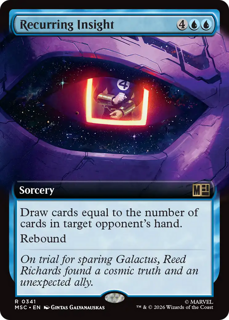 Recurring Insight (Extended Art) [Marvel Super Heroes Commander] | Jack's On Queen