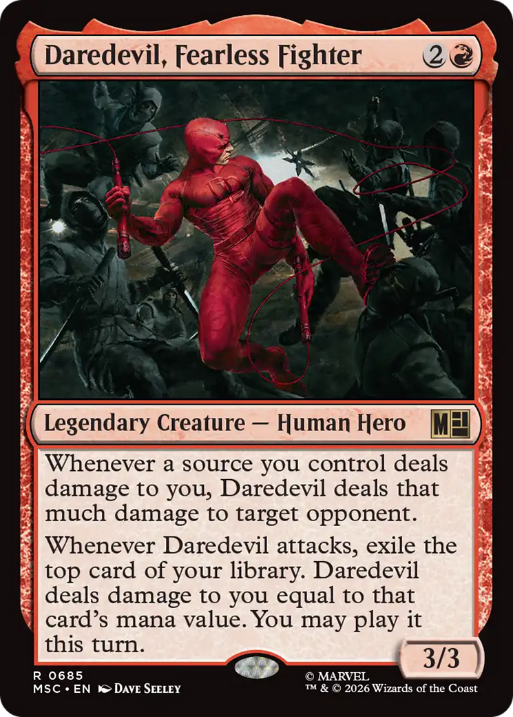 Daredevil, Fearless Fighter [Marvel Super Heroes Commander] | Jack's On Queen
