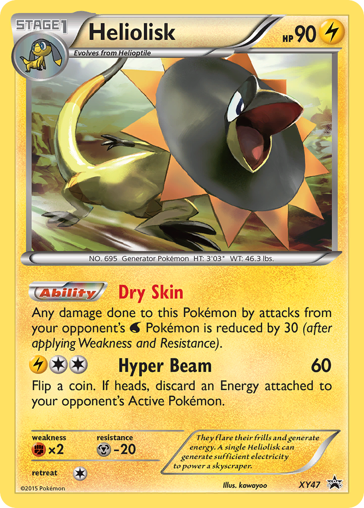 Heliolisk (XY47) [XY: Black Star Promos] | Jack's On Queen