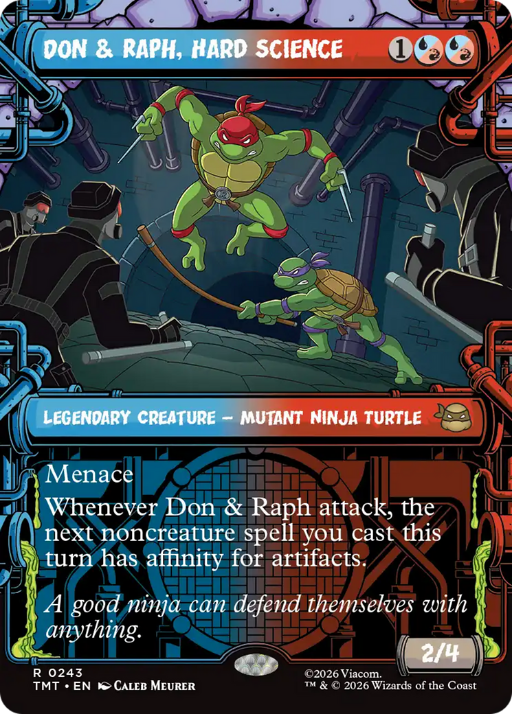 Don & Raph, Hard Science (Showcase) [Teenage Mutant Ninja Turtles] | Jack's On Queen