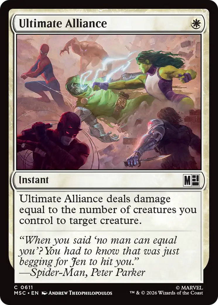 Ultimate Alliance [Marvel Super Heroes Commander] | Jack's On Queen