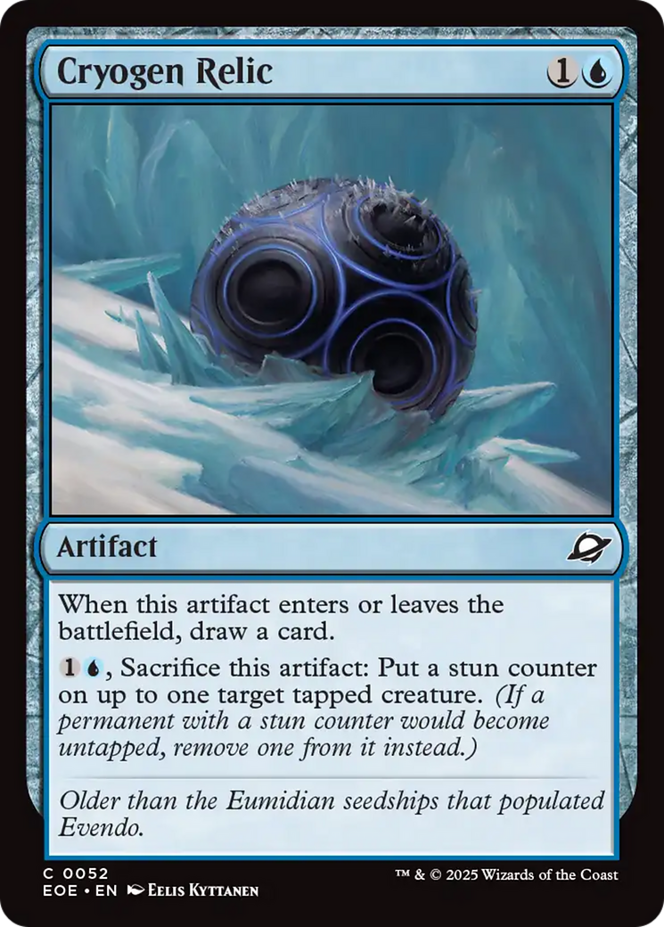 Cryogen Relic [Edge of Eternities] | Jack's On Queen