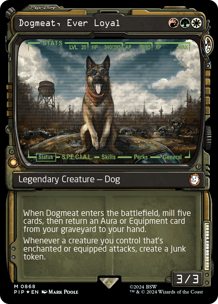 Dogmeat, Ever Loyal (Showcase) (Surge Foil) [Fallout] | Jack's On Queen