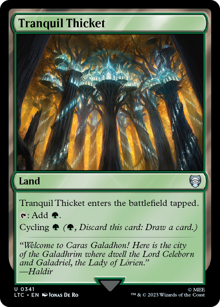 Tranquil Thicket [The Lord of the Rings: Tales of Middle-Earth Commander] | Jack's On Queen