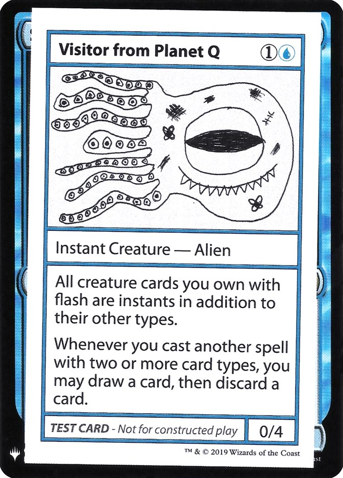 Visitor from Planet Q [Mystery Booster Playtest Cards] | Jack's On Queen