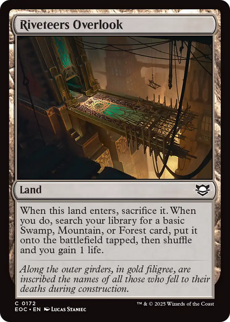 Riveteers Overlook [Edge of Eternities Commander] | Jack's On Queen