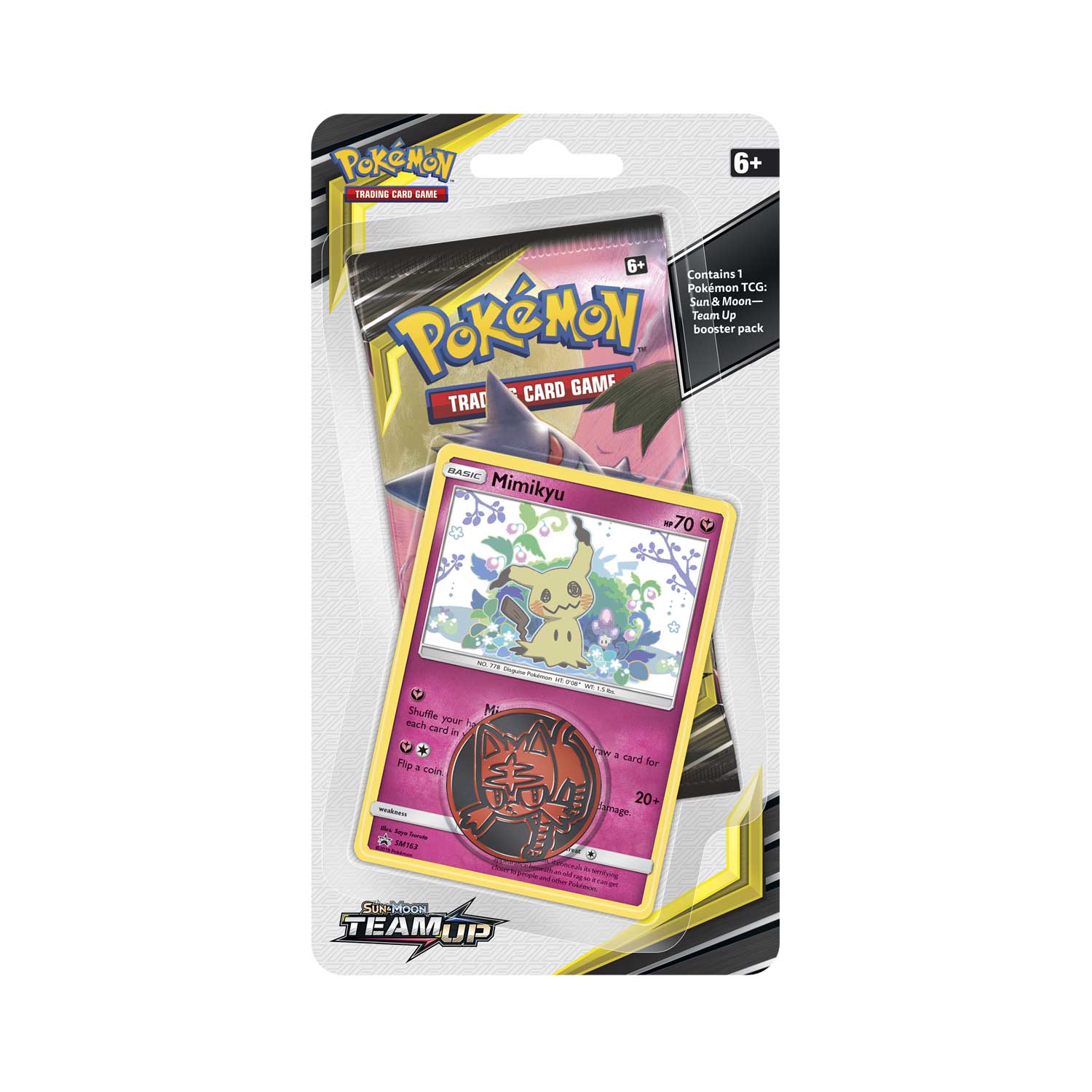 Sun & Moon: Team Up - Single Pack Blister (Mimikyu) | Jack's On Queen