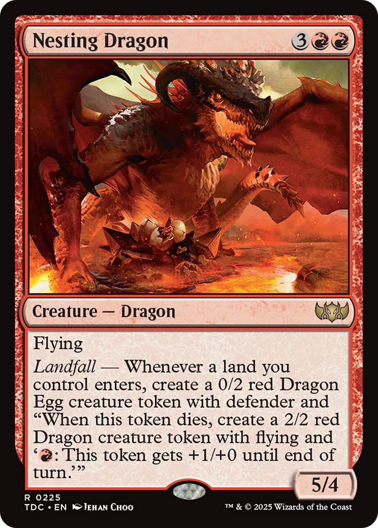 Nesting Dragon [Tarkir: Dragonstorm Commander] | Jack's On Queen