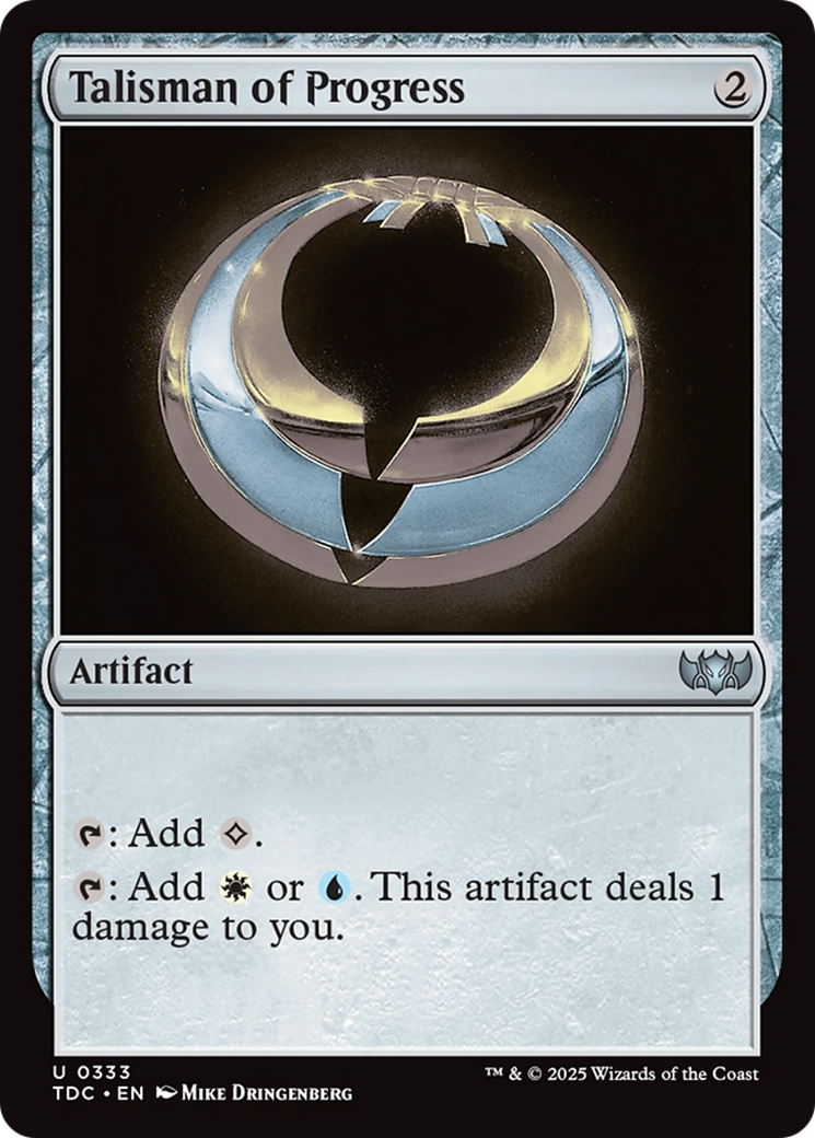 Talisman of Progress [Tarkir: Dragonstorm Commander] | Jack's On Queen