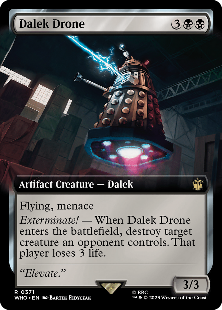 Dalek Drone (Extended Art) [Doctor Who] | Jack's On Queen