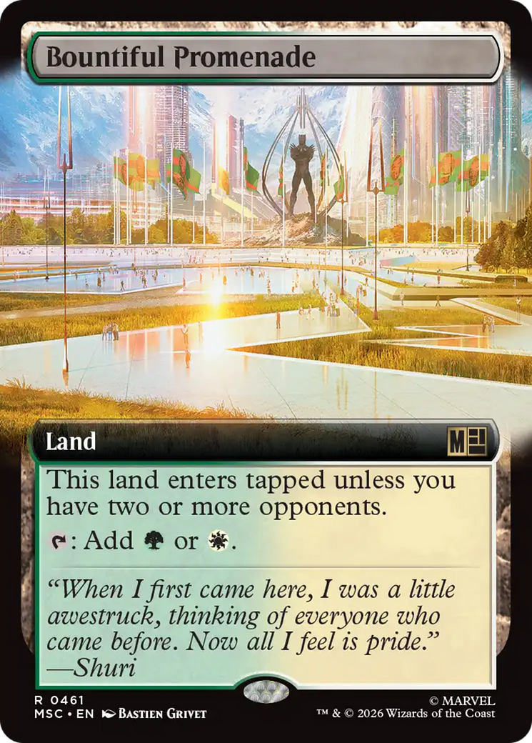 Bountiful Promenade (Extended Art) [Marvel Super Heroes Commander] | Jack's On Queen