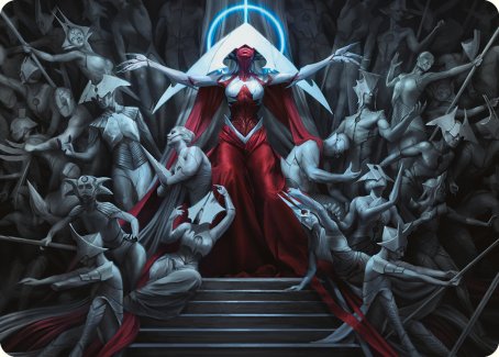 Elesh Norn, Mother of Machines Art Card [Phyrexia: All Will Be One Art Series] | Jack's On Queen