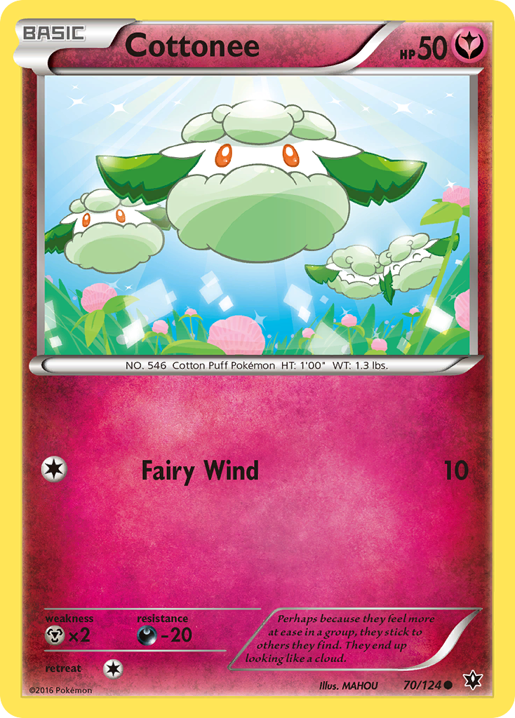 Cottonee (70/124) [XY: Fates Collide] | Jack's On Queen