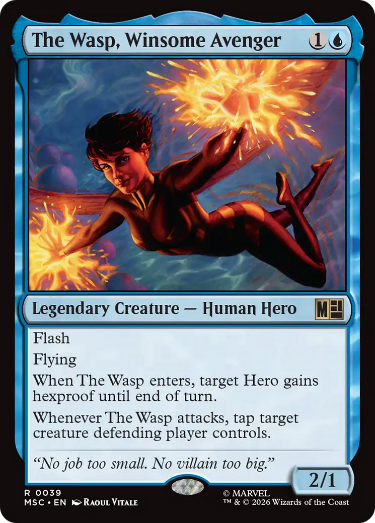 The Wasp, Winsome Avenger [Marvel Super Heroes Commander] | Jack's On Queen