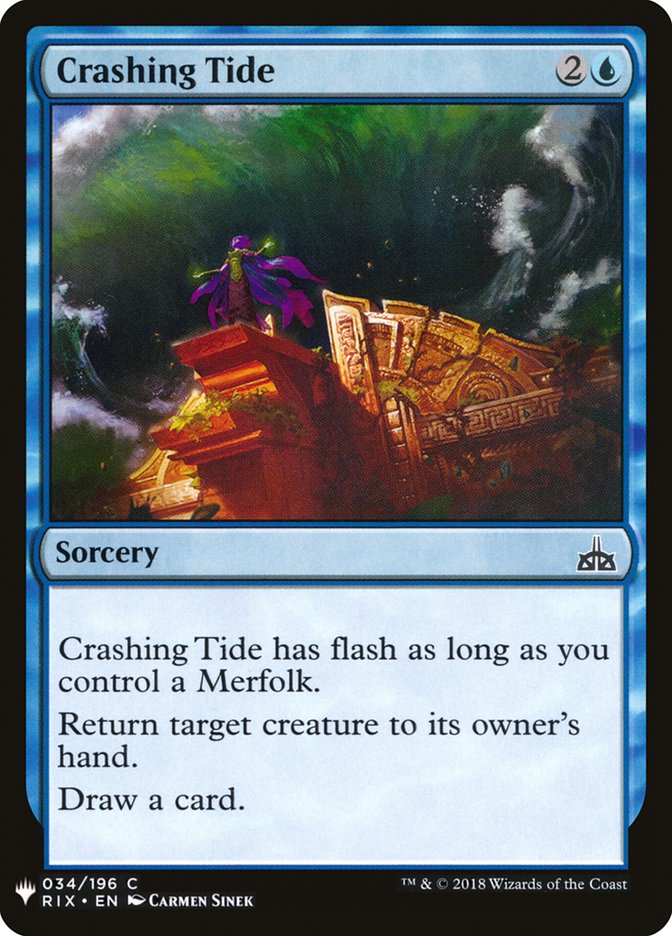 Crashing Tide [Mystery Booster] | Jack's On Queen