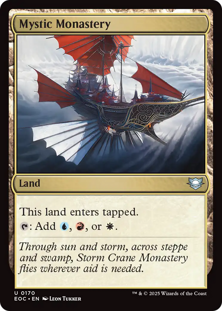Mystic Monastery [Edge of Eternities Commander] | Jack's On Queen