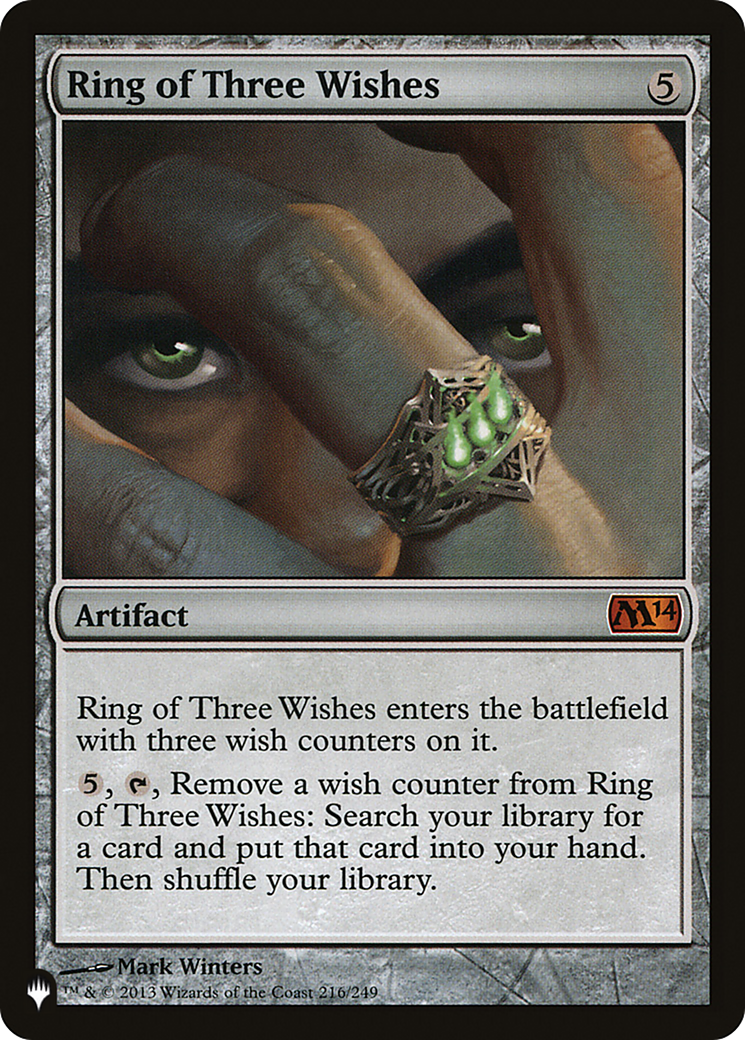 Ring of Three Wishes [The List] | Jack's On Queen
