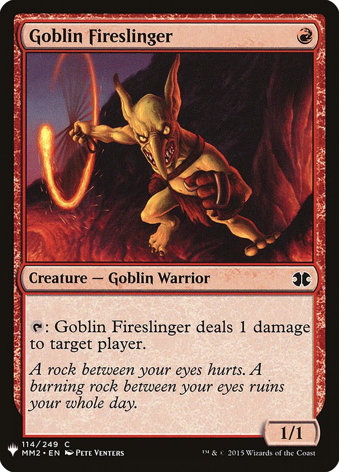 Goblin Fireslinger [Mystery Booster] | Jack's On Queen