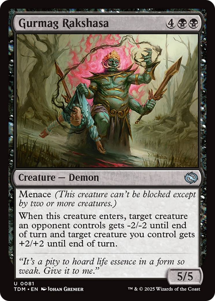 Gurmag Rakshasa [Tarkir: Dragonstorm] | Jack's On Queen